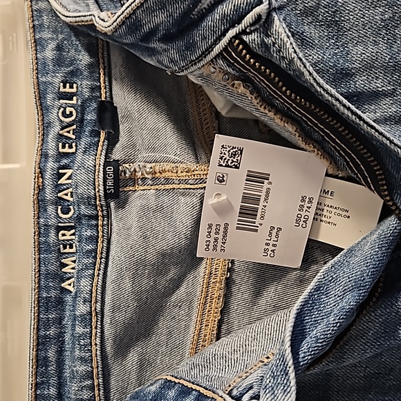 NWT American Eagle Jeans sz 8 - Picture 2 of 5